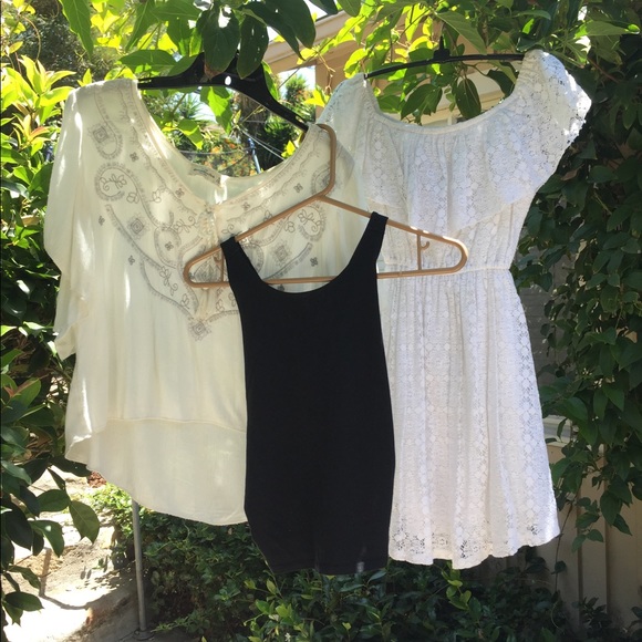 Abercrombie and Fitch bundle dress and tops - Picture 1 of 13